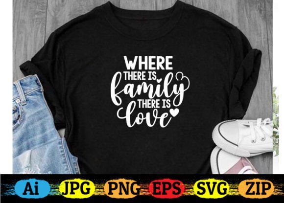 Family Quote T-shirt Design: Graphics & Freebies Review