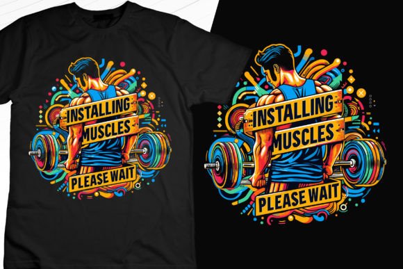 Installing Muscles Classic T-Shirt Svg: Graphics & Freebies Review