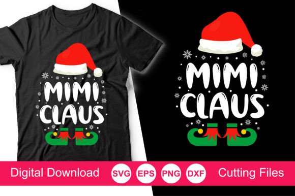 Mimi Claus Christmas T-Shirt Graphics & Crafts Review