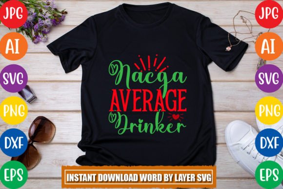 Nacga Average Drinker SVG DESIGN: Free Graphics
