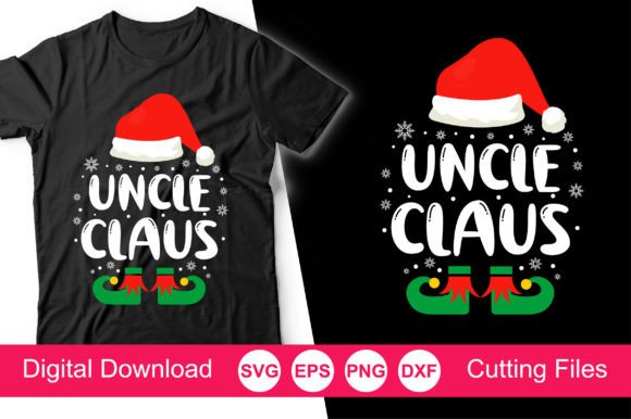 Uncle Claus Christmas T-Shirt Graphics & Crafts Review